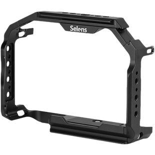 Selens/喜乐仕 富士XH2/XH2S相机兔笼单反快装板保护套配件适用NATO侧手柄微单兔笼手持云台稳定器摄影配件