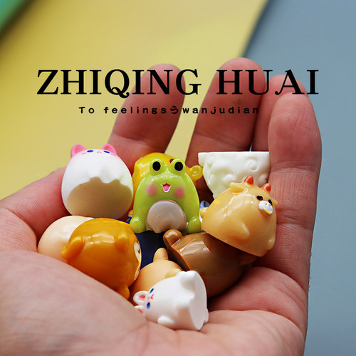 独立盲袋微缩迷你仿真小动物卡通