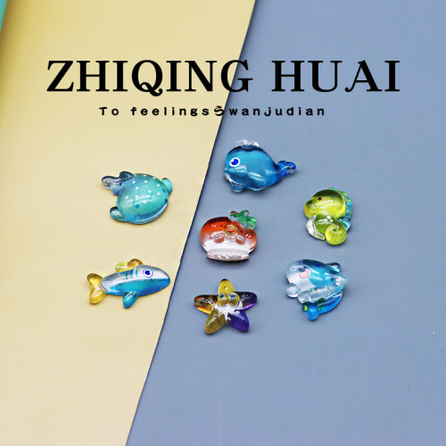独立盲袋迷你微缩海洋生物小鱼鲨