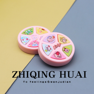 独立盲袋迷你微缩Q版 可爱公仔一套圆拼盘卡通动漫模型过家家玩具