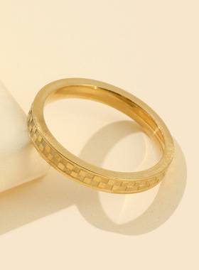 简约22颗爱心形方格不锈钢