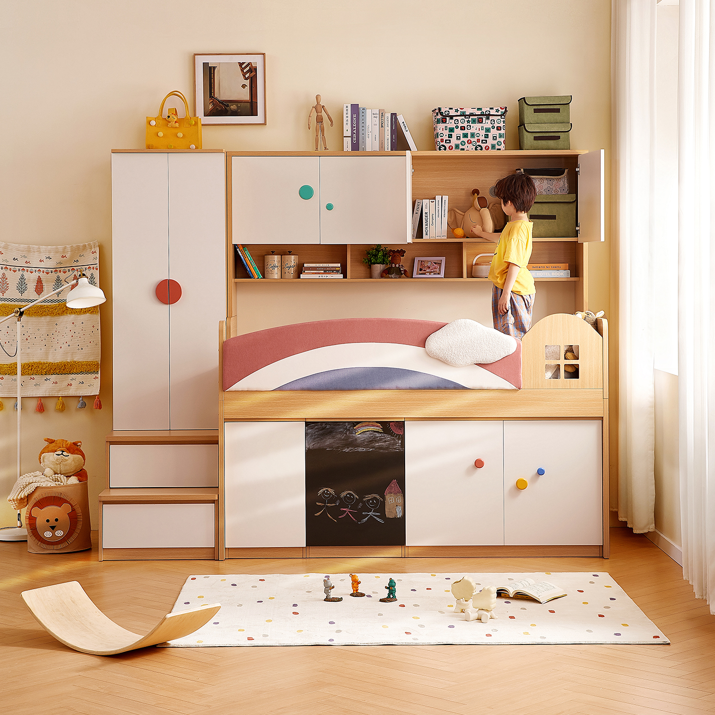 【ENF国际认证】儿童床半高床