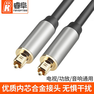 光纤音频线适用于小米夏普电视机optical方口数字输出连接功放回音壁音响线PS4蓝光机OPT音箱方头SPDIF投影仪