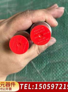 Vair过滤器，型号TEM-911，带红色端盖，锈钢材质。