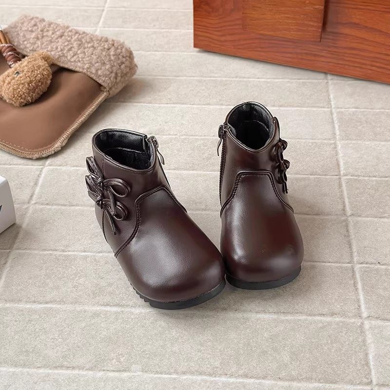 儿童马丁靴2025秋冬新款女童鞋子保暖加绒棉靴小女孩公主短靴皮靴,童鞋/婴儿鞋/亲子鞋,皮靴,淘宝优惠券,粉丝福利购,淘宝优惠卷