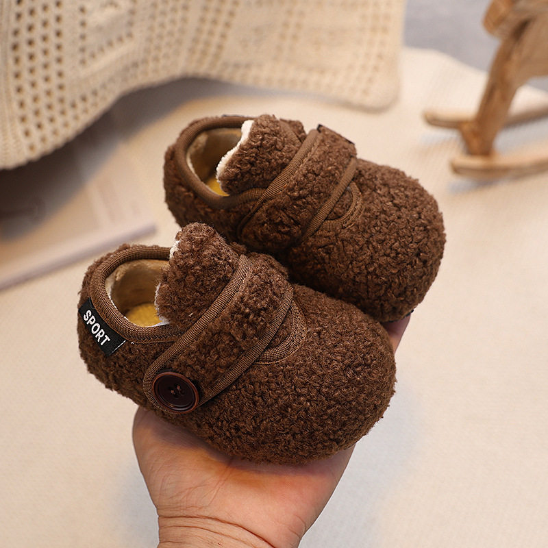 儿童勃肯鞋2025秋冬新款女宝宝加绒保暖外穿男童二棉毛毛鞋豆豆鞋,童鞋/婴儿鞋/亲子鞋,棉鞋,淘宝优惠券,粉丝福利购,淘宝优惠卷