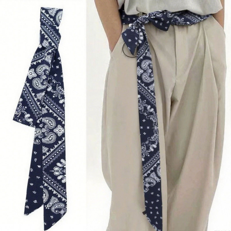 腰果长条丝巾腰带配牛仔裤子女款2026新款腰巾配饰系脖饰飘带领巾,服饰配件/皮带/帽子/围巾,腰带/皮带/腰链,淘宝优惠券,粉丝福利购,淘宝优惠卷