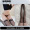 2 pairs of black lace knee socks+black flat cut knee socks