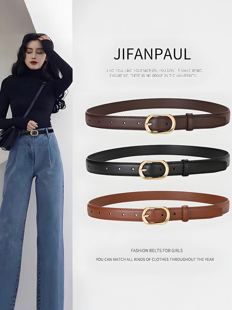 Givenchy Paul Women's Belt Simple and Versatile Casual Korean Version 2026 New Women's with Jeans Belt Women's Style