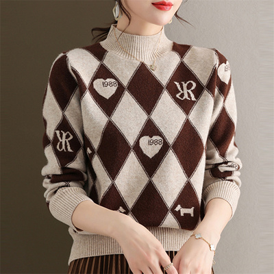 不起球可外穿东莞大朗减龄义乌打底针织衫毛衣2025新款十三行女装