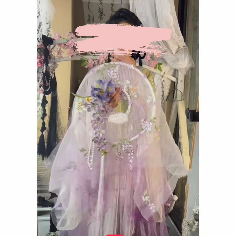 古风面纱帷帽汉服斗笠道具仙女