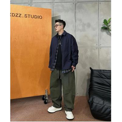 XDZZ二狗【直播间同款】25ss秋季街头休闲百搭宽松舒适直筒长裤