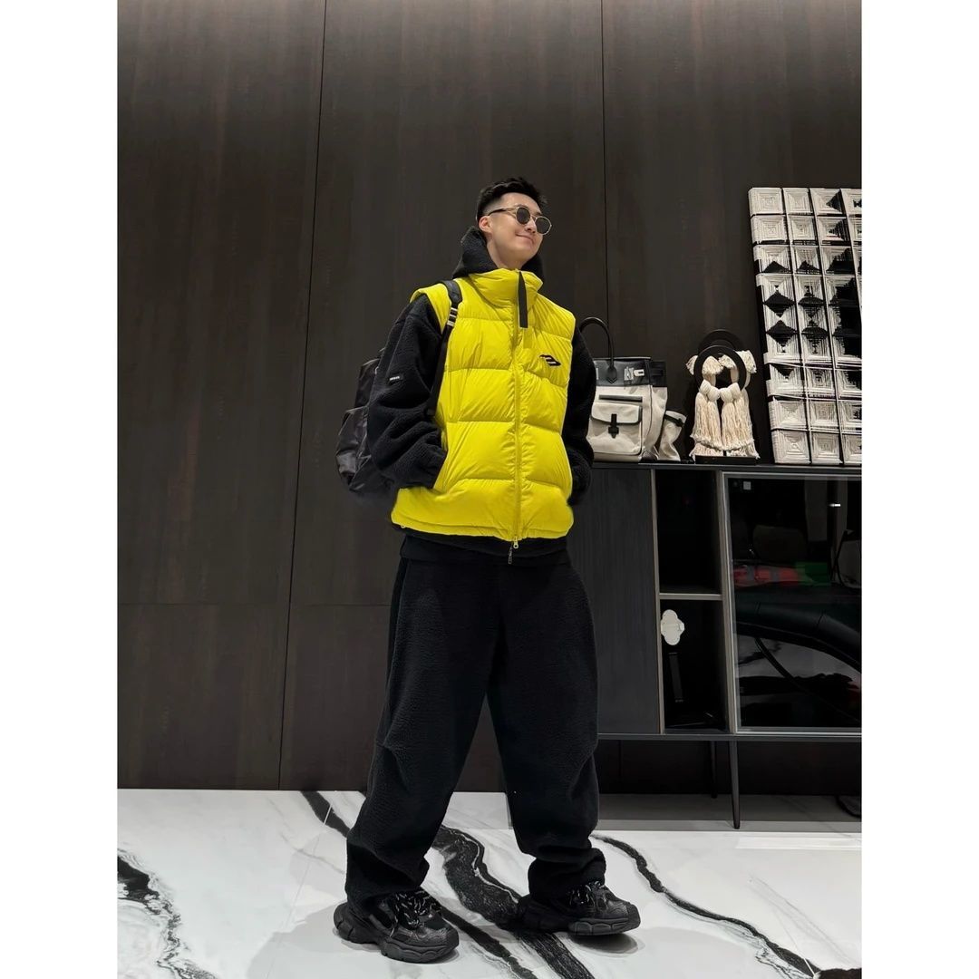 RICH陈发财【棉服马甲】离不开的外搭！男百搭轻便保暖棉服