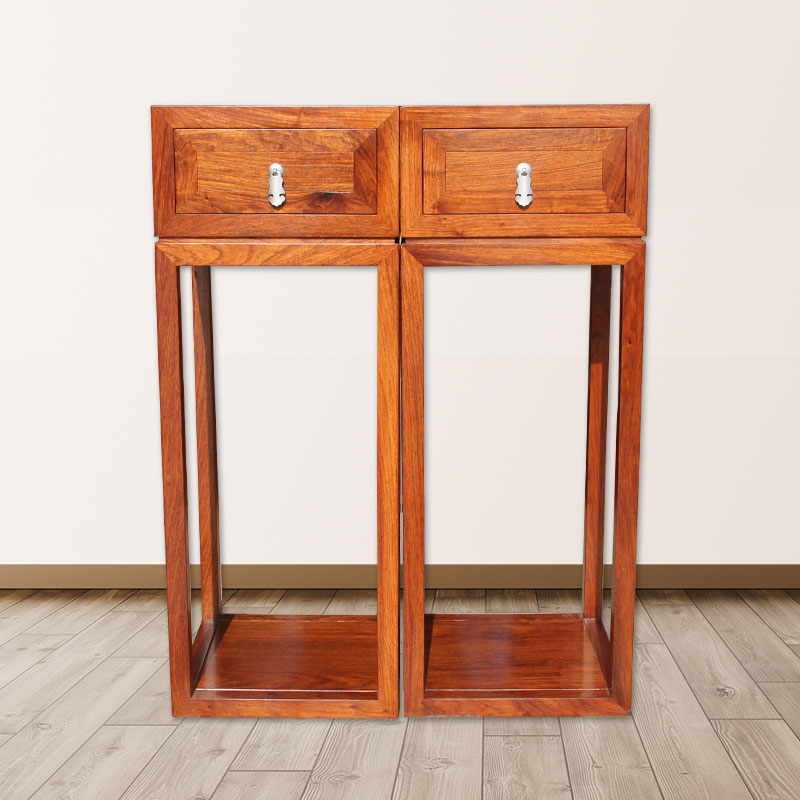 花梨木刺猬紫檀新中式风盆景架