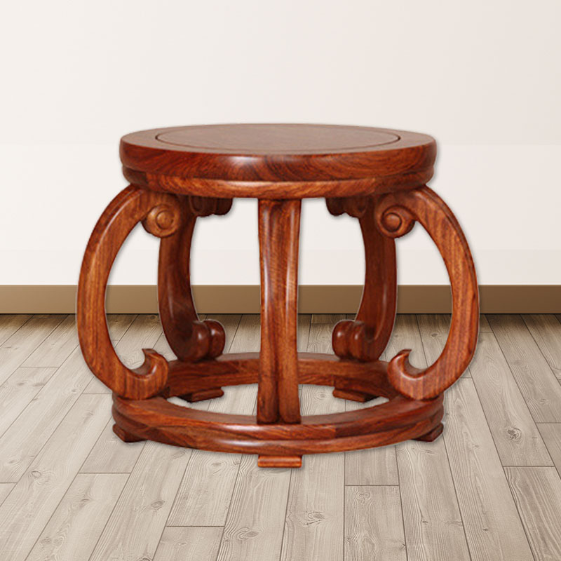 花梨原木家具红木茶凳京瓷鼓凳