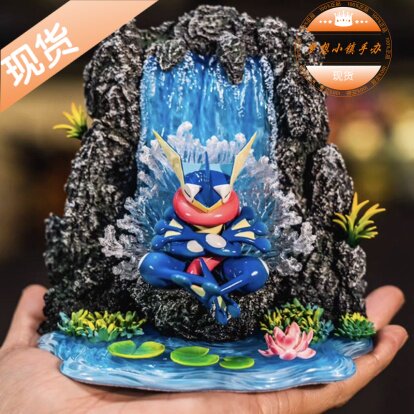 窝瓜工作室修炼忍蛙手办