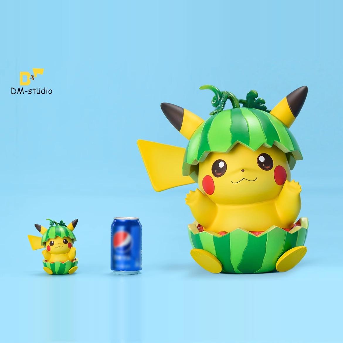 梦想小镇 DM呆萌  西瓜皮卡丘手办