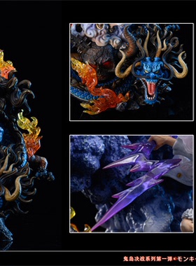 梦想小镇  ThreeL 尼卡路飞 限量手办雕像