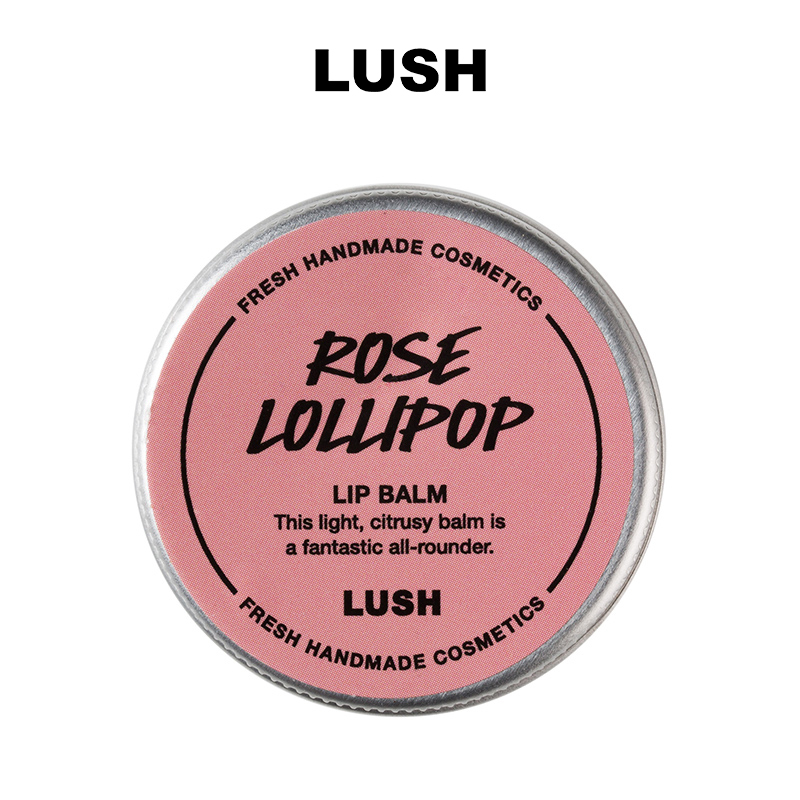 岚舒官方正品玫瑰唇色润唇膏lush