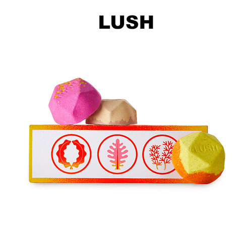 LUSH暖の一福汽泡弹礼盒泡澡