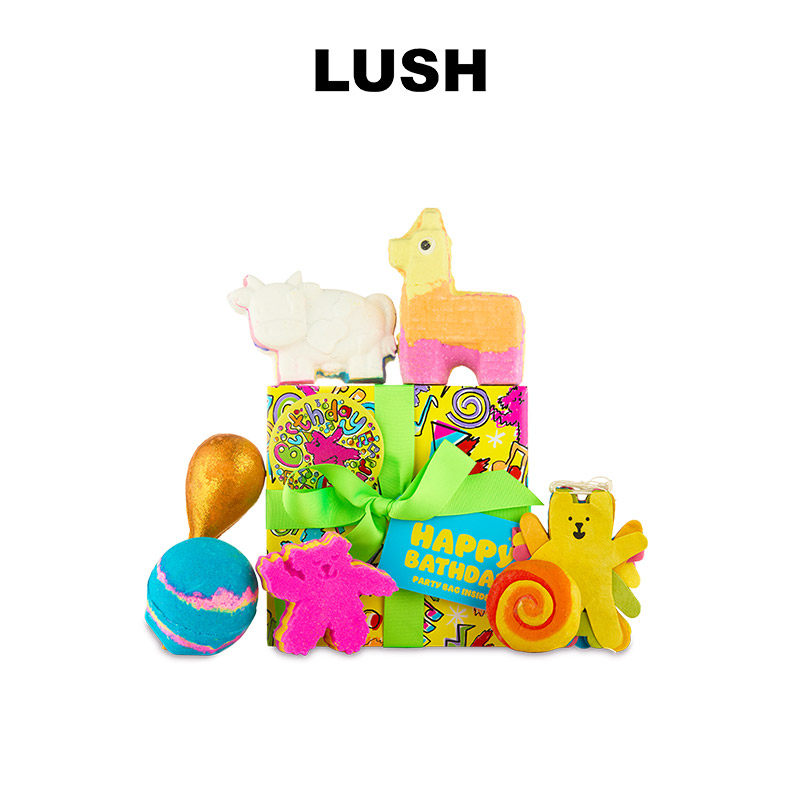 LUSH岚舒官方正品 浸浴庆典礼盒 花果香泡澡球 毕业生日送礼礼物