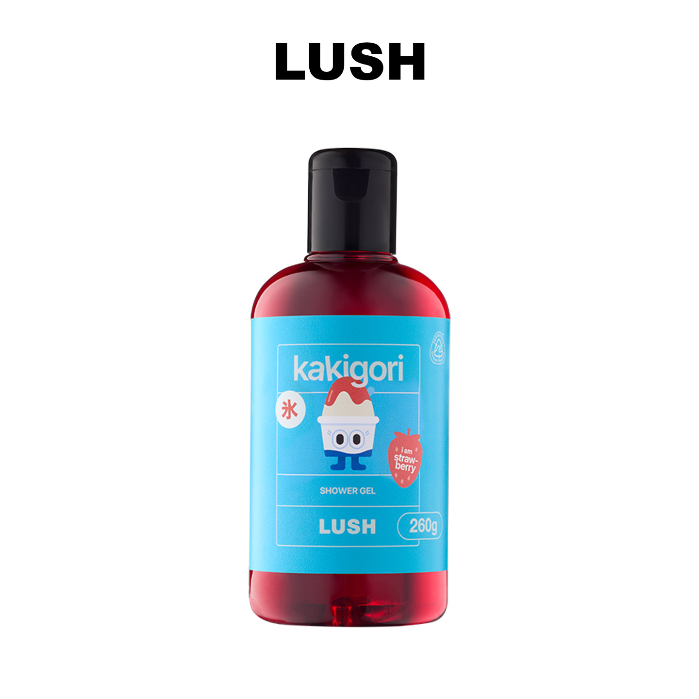 LUSH岚舒官方正品草莓刨冰沐浴露