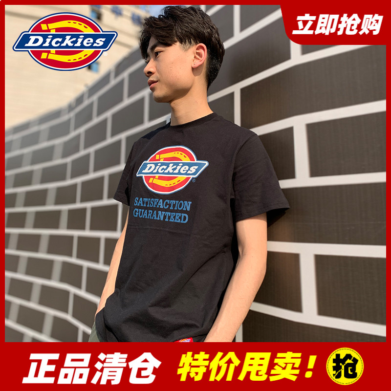 Dickies字母LOGO印花短袖T恤男式休闲短袖TEE情侣款 DK006092