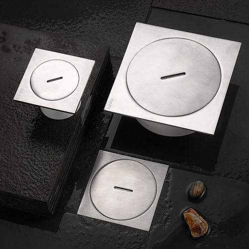 加厚304不锈钢清扫口地面阳台