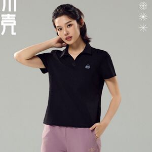 冰川时代女短袖夏POLO衫半袖T恤