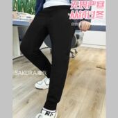 白鸭绒保暖直筒休闲裤 樱花羽绒裤 922 925冬季 新款 男士 束口运动卫裤