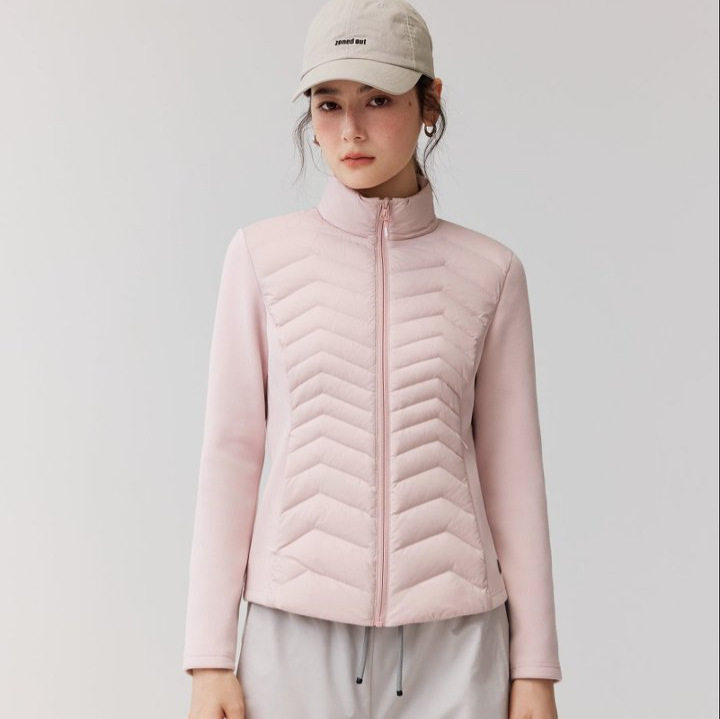 轻薄羽绒服女2026秋冬新款薄款显瘦修身小蛮腰立领鹅绒服外套短款