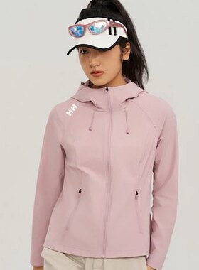 红一号户外软壳衣男女2026春季新款冲锋衣夹克连帽休闲外套60001