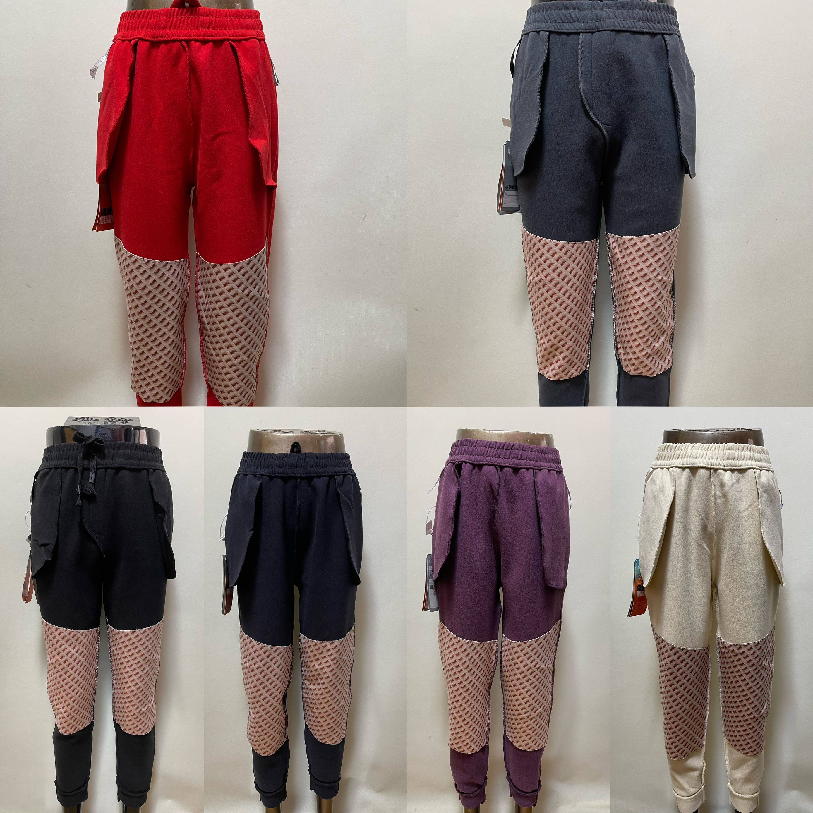 清仓热呱呱防风裤纳米护膝卫裤锁温加厚男女休闲束脚裤保暖裤特价