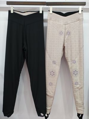 驰色秋冬女士纯羊毛养生保暖棉裤