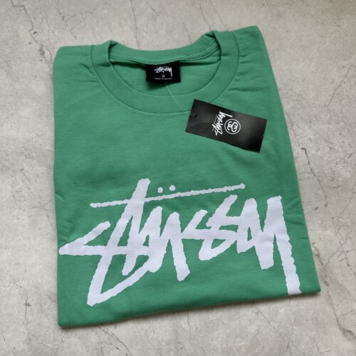 正品Stussy经典logo印花短袖T恤