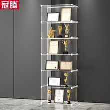 奖杯展示架荣誉墙证书奖牌办公室商用置物架铜牌宣传奖状陈列柜子