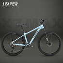 LEAPER莉泊油碟山地车12速禧玛诺变速越野自行车男女铝合金单车
