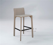 Thiết kế nội thất Bắc Âu sáng tạo cứng da thanh ghế nhà khách sạn biệt thự thanh ghế chân ghế nhà máy bán hàng trực tiếp - Giải trí / Bar / KTV