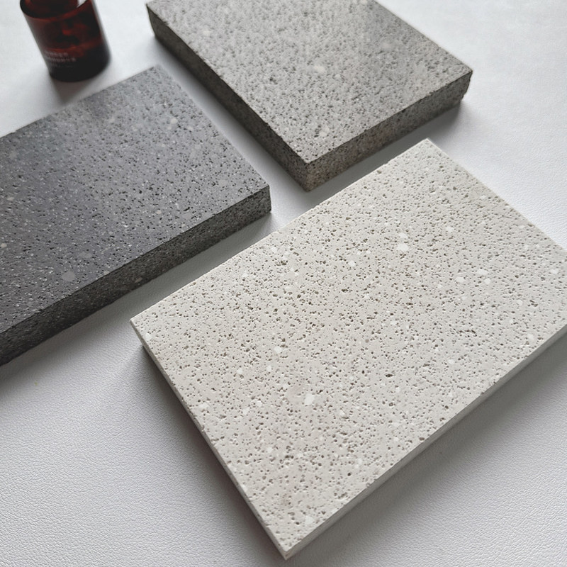 镁熔石洞石石英砖火山岩石板室外墙砖哑光庭院防滑地砖洞石地铺石