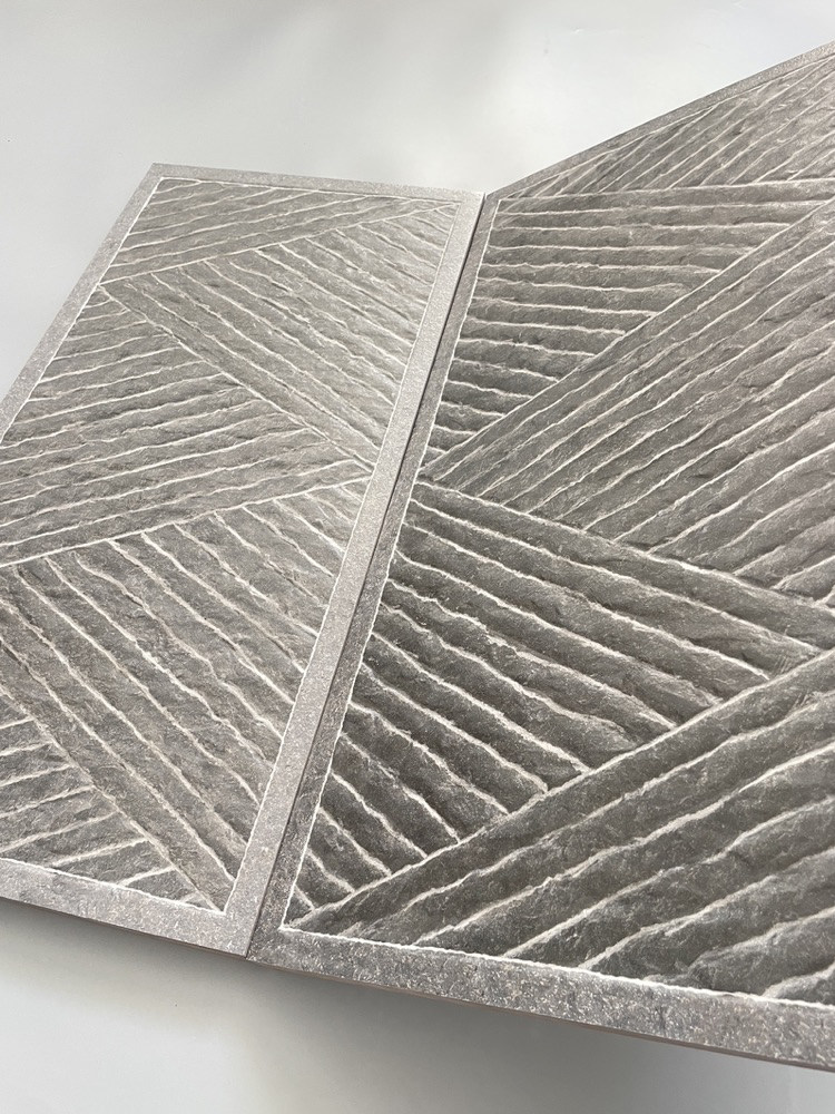 斧凿面仿青石板中式庭院地砖300600公园广场砖地铺石车库院子过道