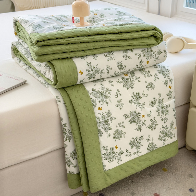 大豆纤维夏被夏季儿童豆豆被夏天学生宿舍单人薄被子可机洗夏凉被