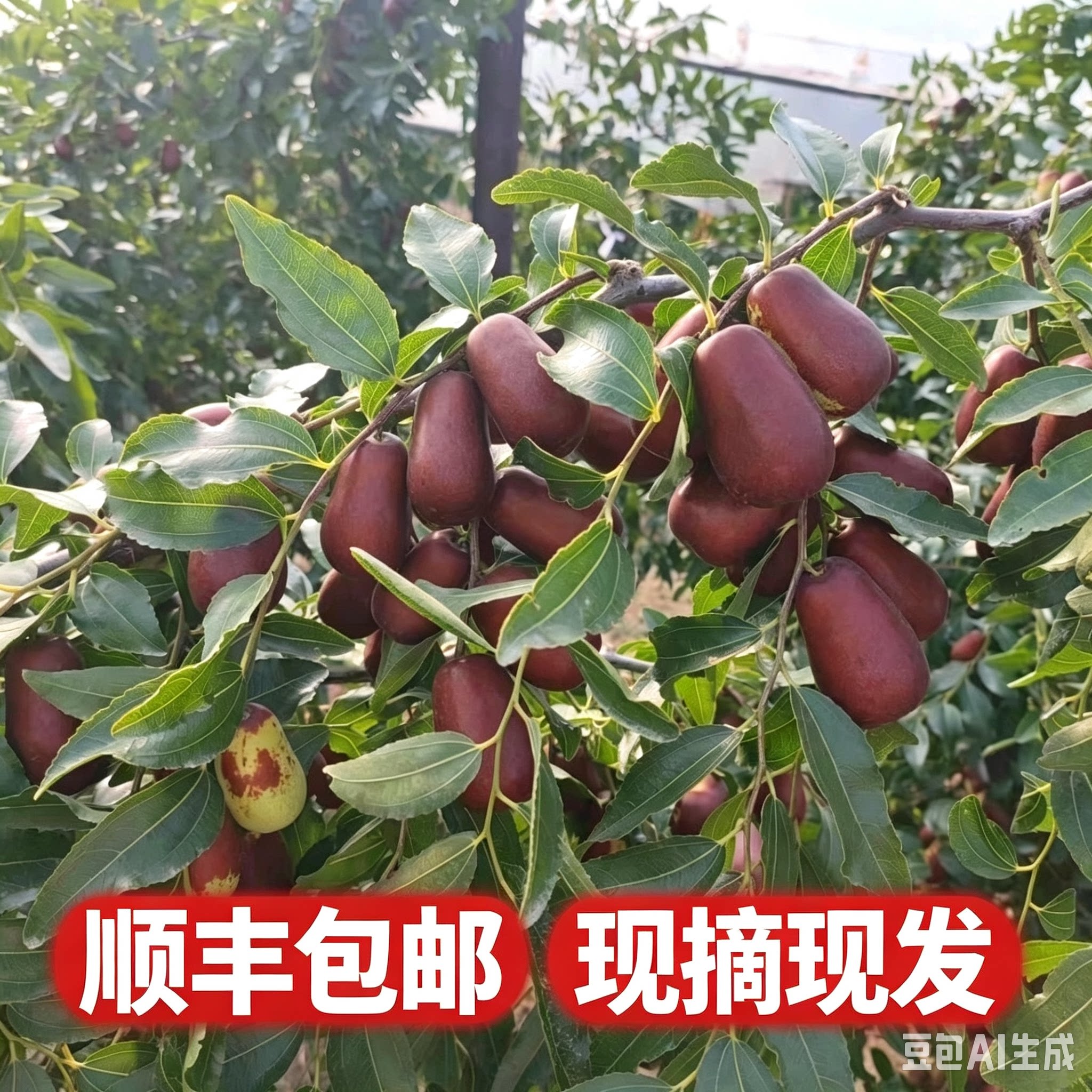 热卖鲜枣脆枣大枣壶瓶枣