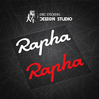 适用Rapha logo 图标 车自行车周边防水创意装饰贴纸