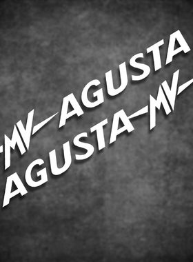 车贴阿古斯塔MV Agusta奥古斯塔摩托车贴纸划痕防水反光贴花