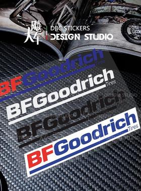 汽车改装贴纸 百路驰 BF Goodrich防水反光装饰车身挡风玻璃车门