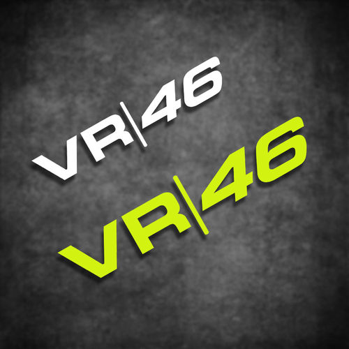 车贴机车摩托车改装motoGP赛道VR46罗西个性装饰贴防水反光贴