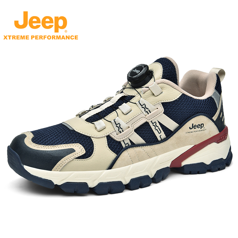 Jeep男式徒步鞋耐磨防滑防撞