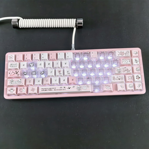 XVXH梦游症键帽2.0侧刻透光适配迈从Ace60wooting美加狮MAD68EZ63