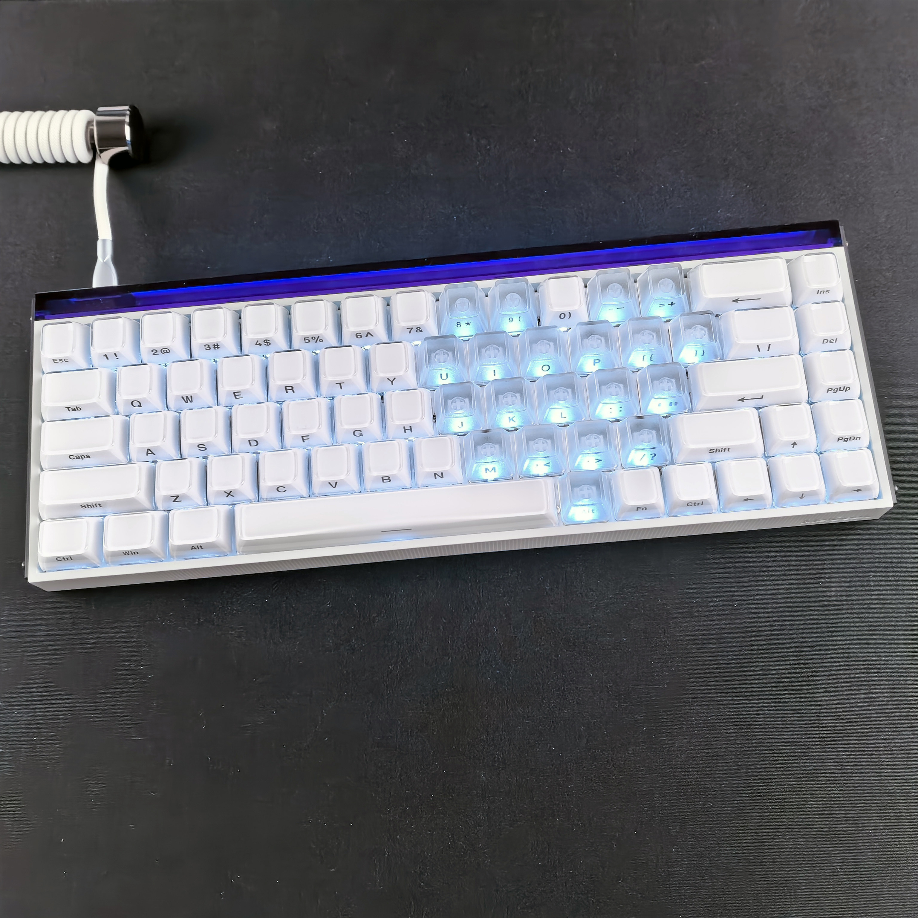 XVXH水晶果冻键帽适配EV63迈从Ace68夜魔made68前行者X87 ATKRS6图片