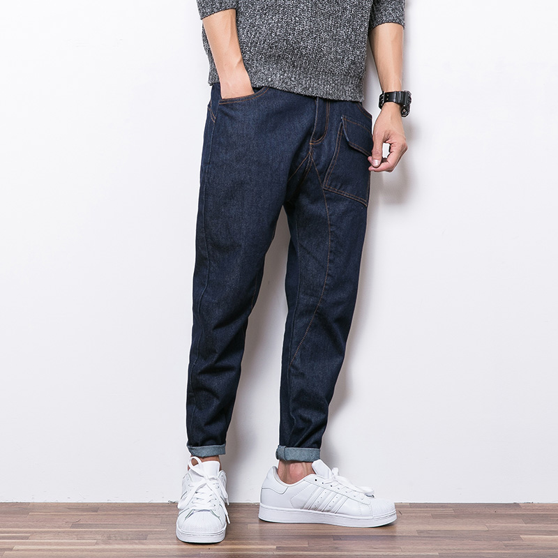 Jeans pour jeunesse Sarouel en coton pour automne - Ref 1462734 Image 3